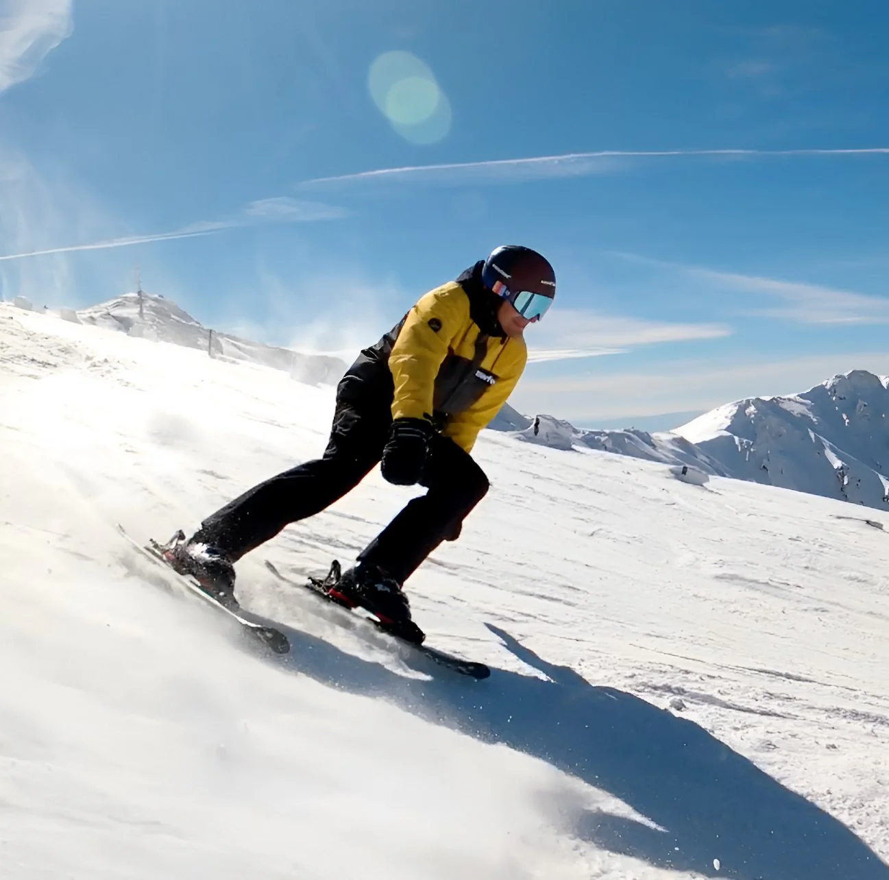 Snowfeet* Short Skis | 130 CM | Skiblades Skiboards Snowblades - Image 3