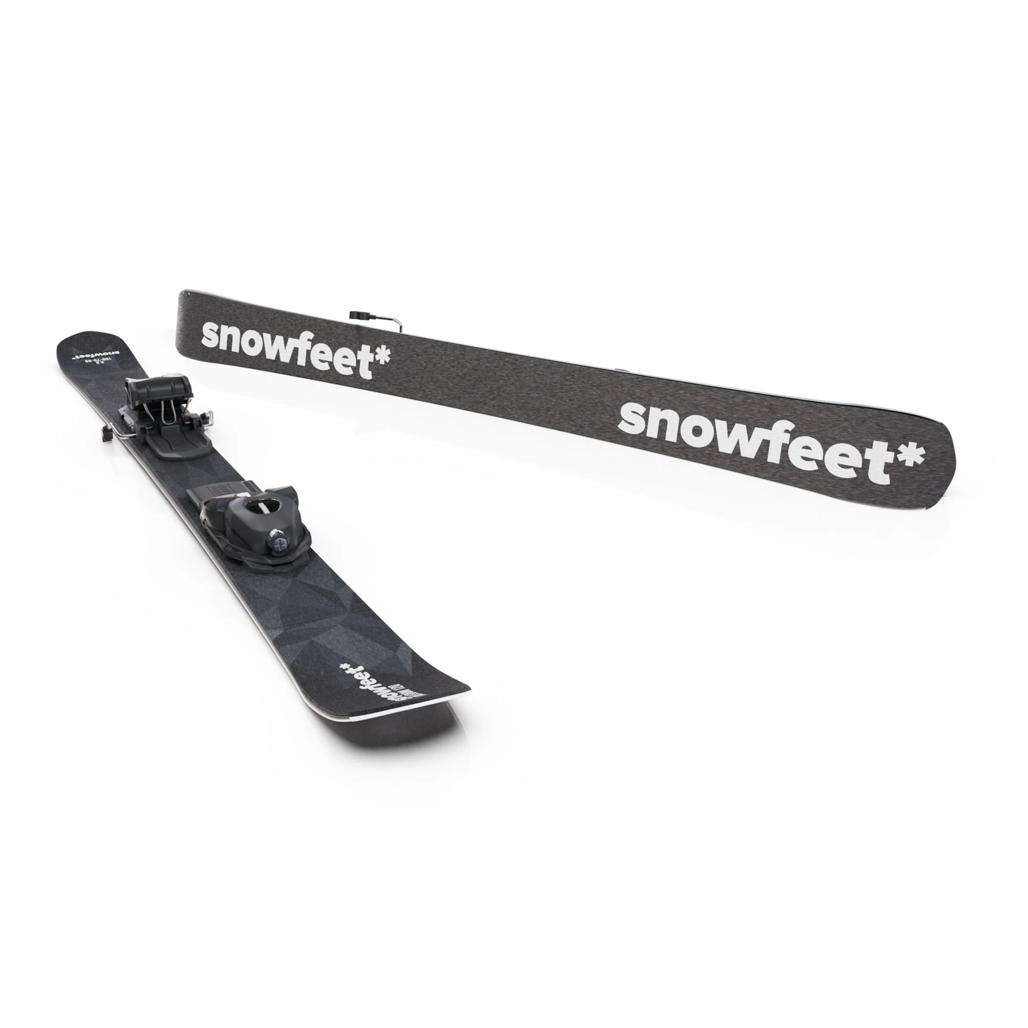 Snowfeet* Short Skis | 130 CM | Skiblades Skiboards Snowblades - Image 5