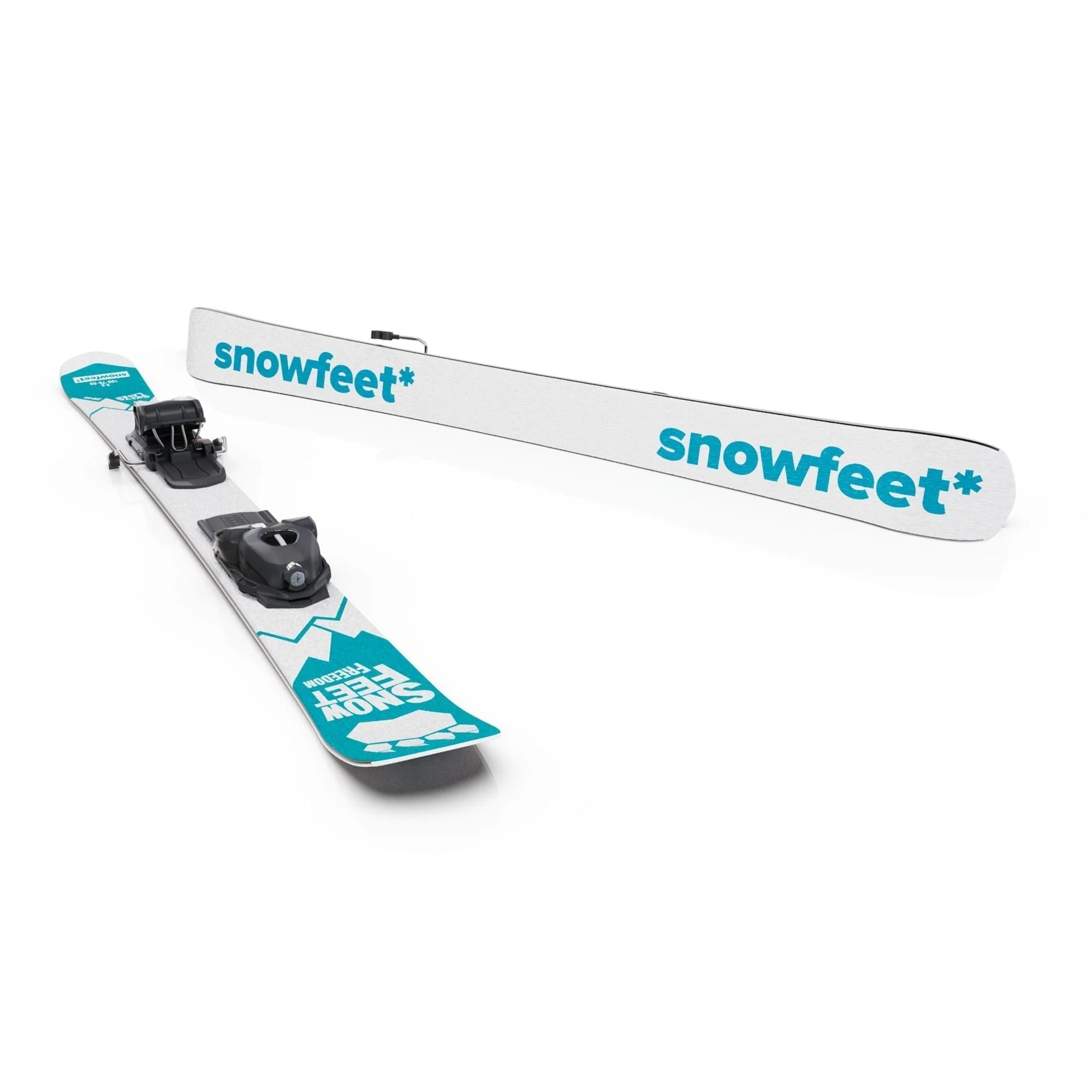 Snowfeet* Short Skis | 120 CM | Skiblades Skiboards Snowblades - Image 19
