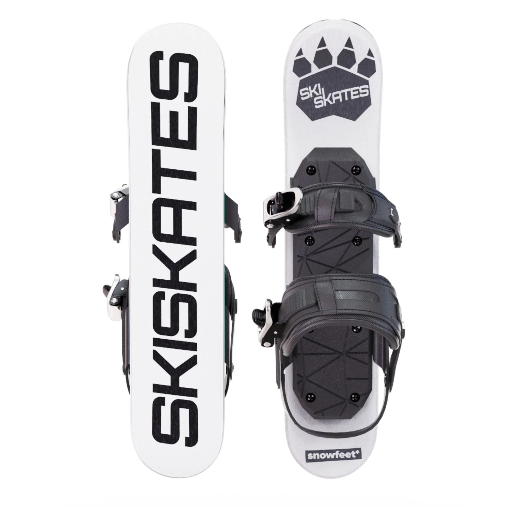 Snowfeet* 44 CM | Skiskates | Skiblades Skiboards Snowblades | Snowboard Boots Model - Image 14
