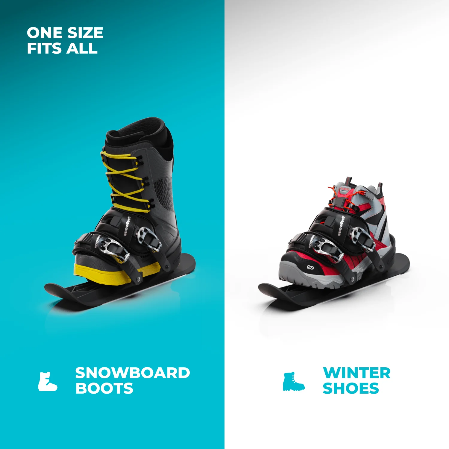 Snowfeet* 50 CM | Ski Skates - Image 5