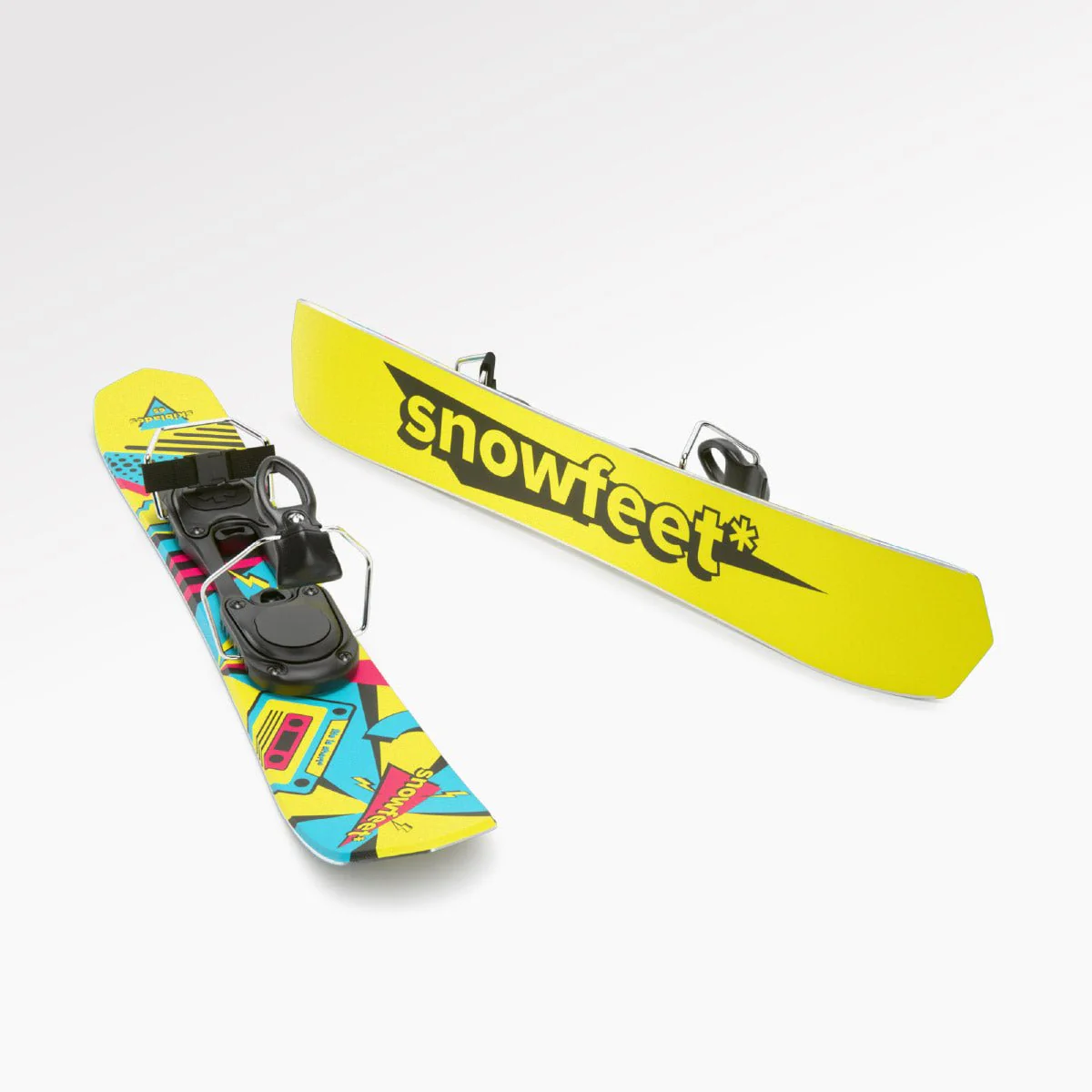 Snowfeet* 65 CM | Skiblades | Skiboards Snowblades Short Skis | SECRET SALE - Image 38