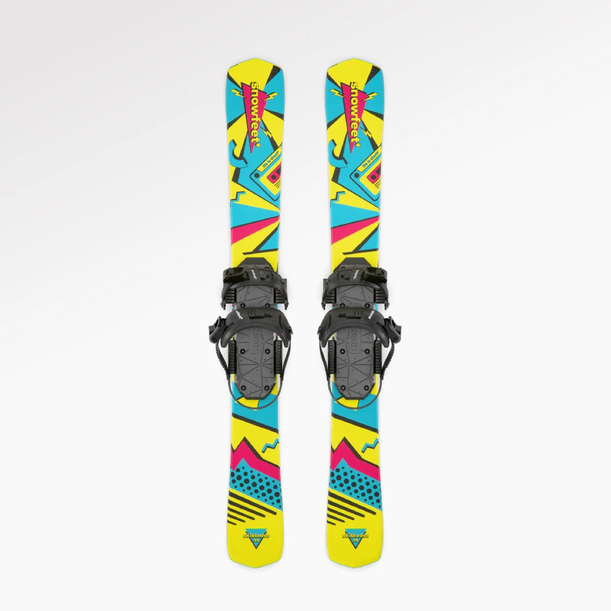 Snowfeet* 99 CM | Skiblades | Snowblades Skiboards Short Skis - Image 36