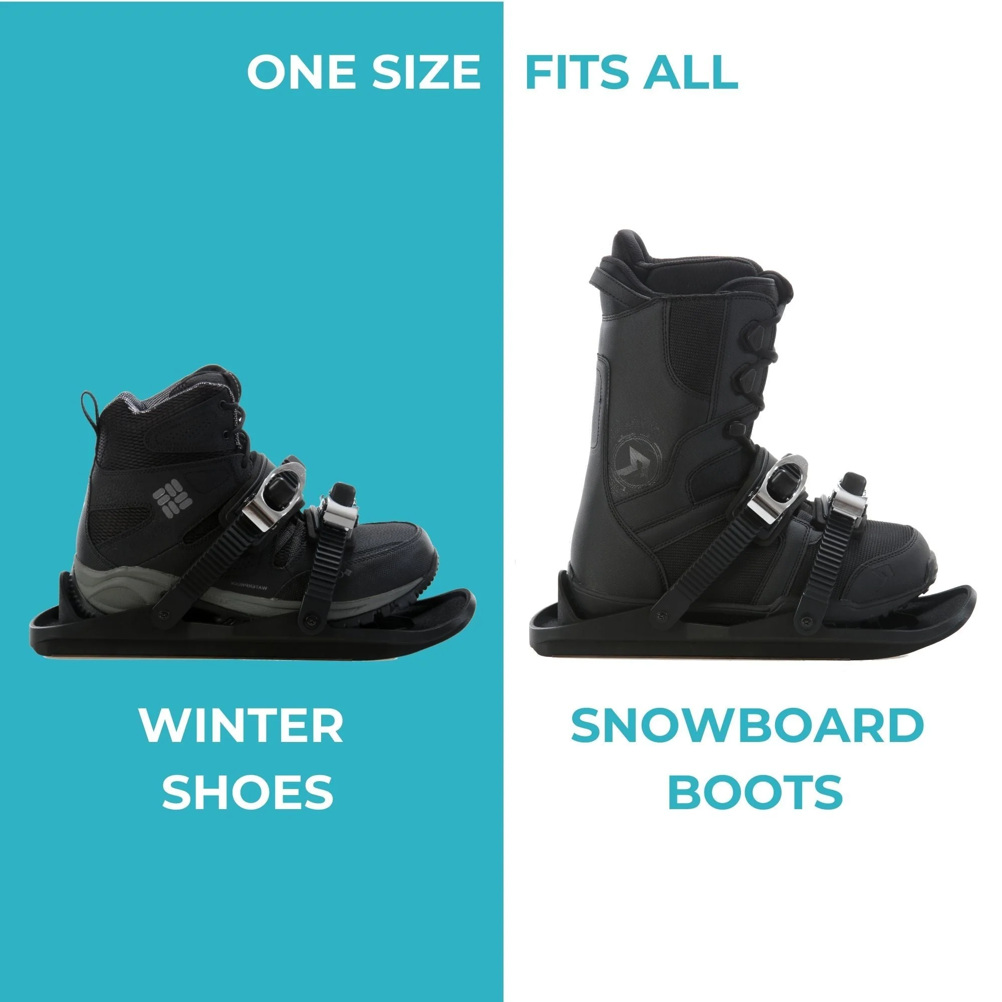 Snowfeet* 38 CM | Mini Ski Skates Short Skis | Secret Sale - Image 8