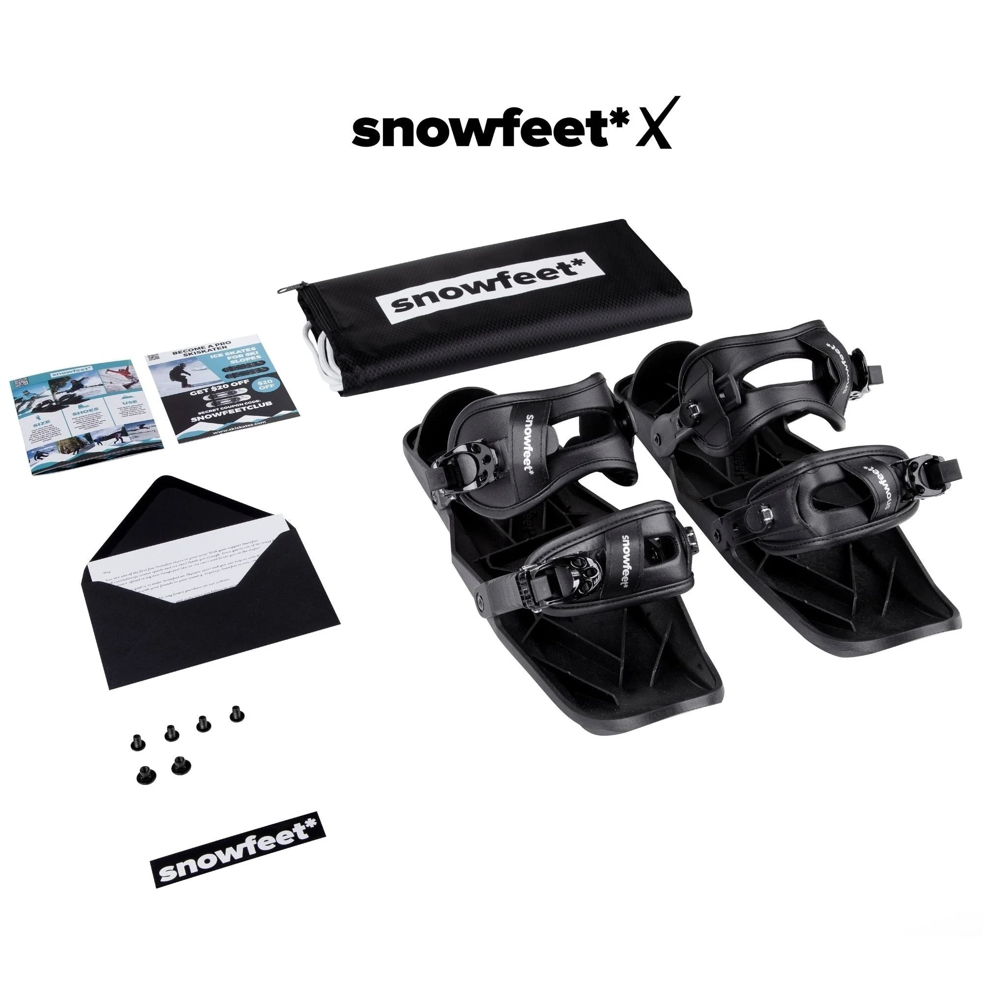 Snowfeet* 38 CM | Mini Ski Skates - Image 14