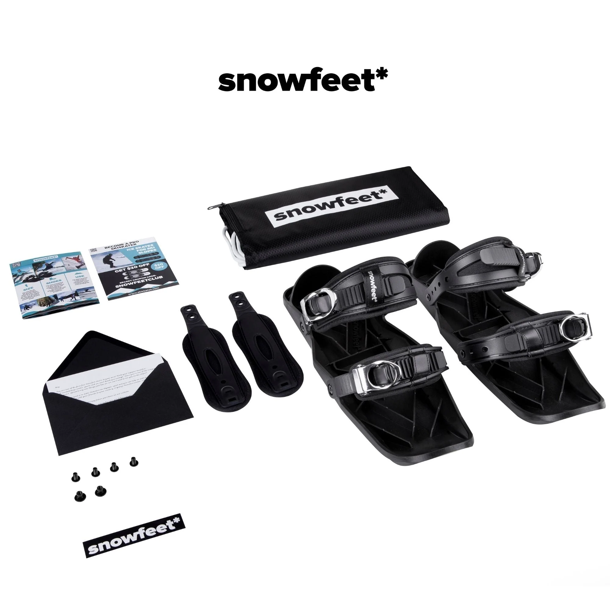 Snowfeet* 38 CM | Mini Ski Skates - Image 5